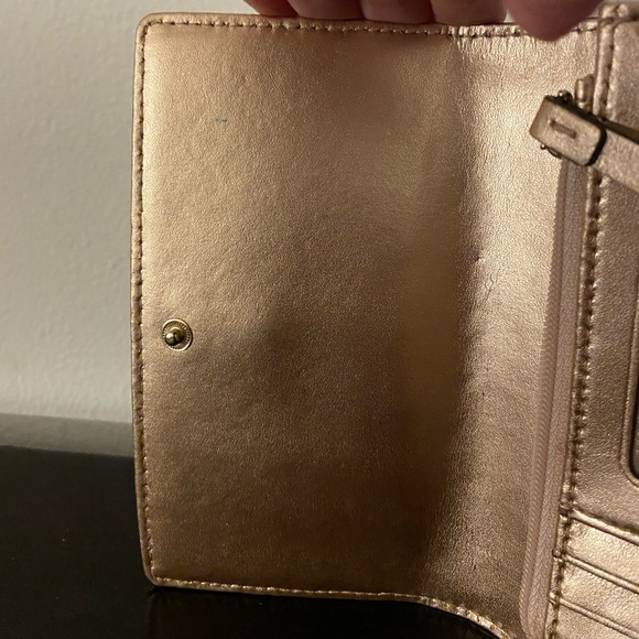 Rose Gold Kate Spade Wallet - Picture 3 of 10